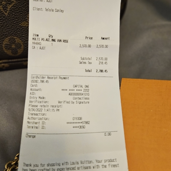 Louis Vuitton Cross Body - Picture 6 of 6